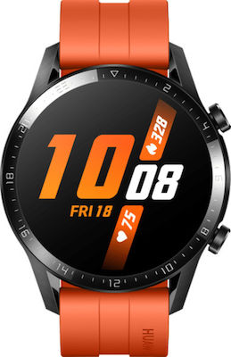 huawei watch gt 2 46mm sunset orange