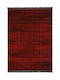 Royal Carpet 7504H Teppich Rechteckig Synthetisch,Polyester/Cotton/Leather mit Fransen Afgan
