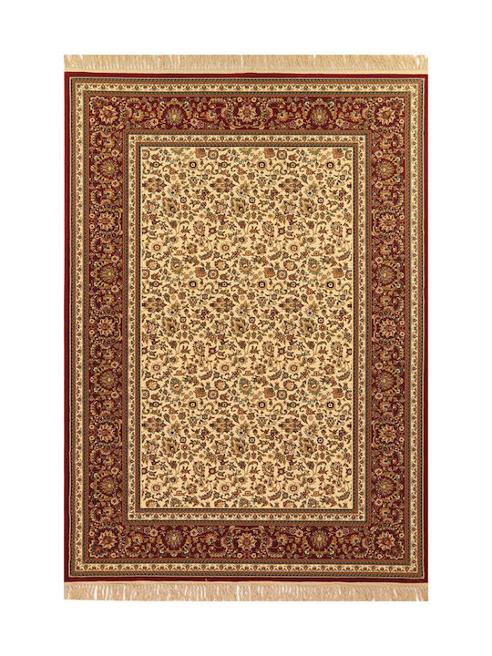 Royal Carpet 8712 Rectangular Rug with Fringes Sherazad Ivory