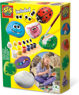 Ses Creative Painting Rock Painting Kit for Children 5++ Years