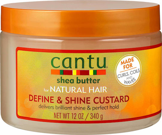 Cantu Крем за стилизиране на косата Shea Butter Define & Shine Custard 340гр