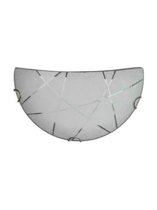 Trio Lighting Sandrina Modern Lamp Wall with Socket E27 White 30x15cm