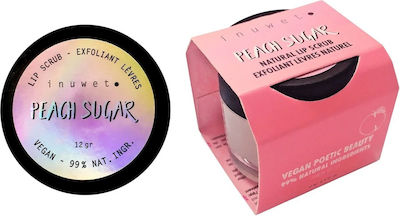 Inuwet Lip Scrub Peach Sugar 12gr