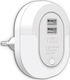 Elvhx LED Night Light Plug with Photocell 1pcs