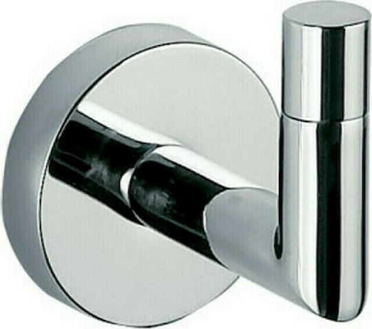 Inda Trend Haken Badezimmer Einzeln Schrauben Silber