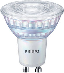 Philips Λάμπα LED για Ντουί GU10 Θερμό Λευκό 650lm Dimmable