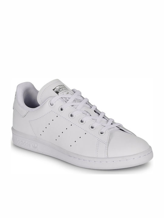 Stan Smith Stan Smith GS Încălțăminte sport Joasa pentru copii Alb Noros / Argintiu Metalizat