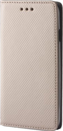 Forcell Book Piele artificială Auriu (Huawei Y6 2018)