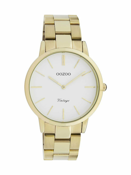 Oozoo Vintage Γυναικείο Ρολόι 38mm Μπαταρίας με...