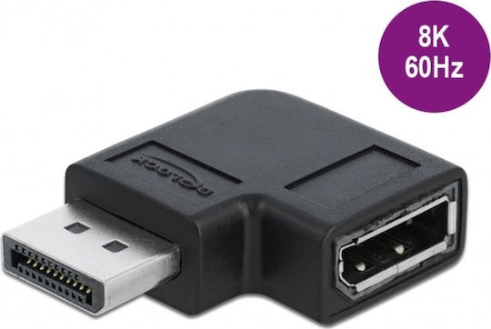 DeLock Μετατροπέας DisplayPort male σε DisplayPort female 1τμχ 66296