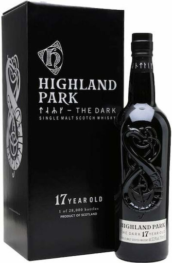 Old The Dark Single Malt Ουίσκι 17 Ετών Σκωτίας 52.9% 700ml