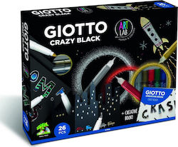 Giotto Painting Set Creation Art Lab Crazy Black 23 Pieces Giotto Painting Set Creation Art Lab Crazy Black 23 Pieces