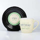 Thumbs Up L&M Mug & Saucer Set - Birthday Mug Ceramic 250ml 1001702