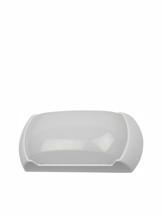 Vivalux Επιτοίχια Χελώνα Εξωτερική LED IP54 12W με Φυσικό Λευκό Φως