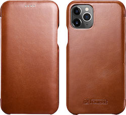 iCarer Vintage Curved Edge Book Leather / Synth...