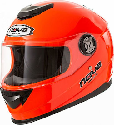 Nova Racing 320-SV Full Face Helmet ECE 22.05 Orange Fluo NV320SVOF