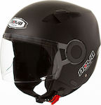 Nova Racing 220-DV Jet Helmet ECE 22.05 Black Matt NV220DVBM