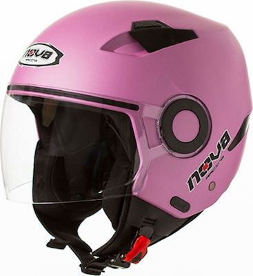 Nova Racing 220-DV Purple Matt Motorradhelm Jet ECE 22.05 NV220DVPM