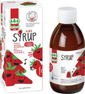 Kaiser 1889 Kids Syrup Sirop pentru Copii Căpșună 200ml