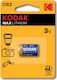 Kodak Max Lithium Batterie CR2 3V Einweg (Long Life) 1 Stück