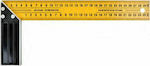 Carpenters Metallic Angle Ruler 30cm