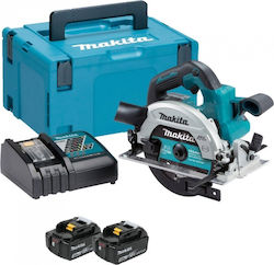 Makita Δισκοπρίονο 18V 2x5Ah με Σύστημα Αναρρόφησης