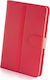 iNOS Flip Cover Flip Cover Rote (Universal 8-9")