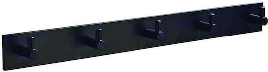 Gloria Boutique 38-9815 Кука Баня Единично с винтове ​43x3.5см Черен