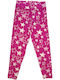 Kinder Leggings Lang Fuchsie