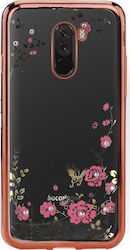 Forcell Silicone Back Cover Rose Gold (Pocophone F1)