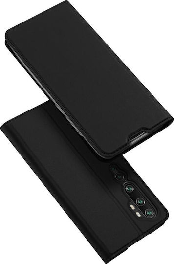 Dux Ducis Skin Pro Книга Изкуствена кожа Черен (Xiaomi Mi Note 10 / Mi Note 10 Pro)