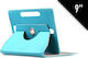 Rotating Flip Cover Light Blue Universal 9"
