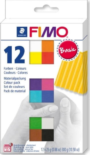 Staedtler Fimo Soft Colour Pack Polymeric Modelling Clay Multicolour 300gr