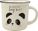 Legami Milano Take A Break Panda Tasse aus Porzellan Weiß 350ml 1Stück