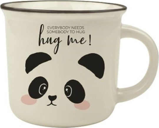 Legami Milano Take A Break Panda Cană din Porțelan Albă 350ml