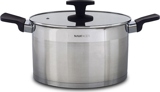 Nava Acer Deep Stainless Steel Pot 8lt / 26cm