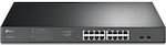 TP-LINK TL-SG1218MPE v1 Gestionat L2 PoE+ Switch cu 16 Porturi Gigabit (1Gbps) Ethernet și 2 Porturi SFP