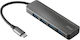Trust Halyx Hub 4 Ports USB 3.2 with USB-C Connection