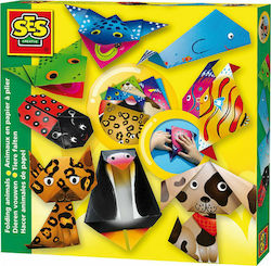 Ses Creative Paper Construction Toy Folding Animals Set for 5+ years