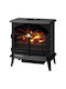 Dimplex Stockbridge Επιδαπέδιο Ηλεκτρικό Τζάκι 2000W 48x62cm Μαύρο
