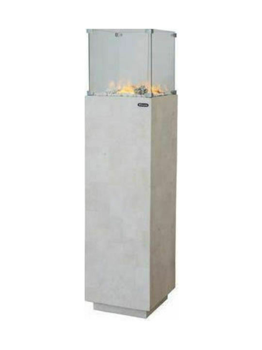 Dimplex Isola Επιδαπέδιο Ηλεκτρικό Τζάκι 120W 33x130cm Μπεζ