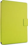 Puro Color Silk Flip Cover Synthetic Leather Green (Universal 7-8") UNIBOOK7SILKGRN