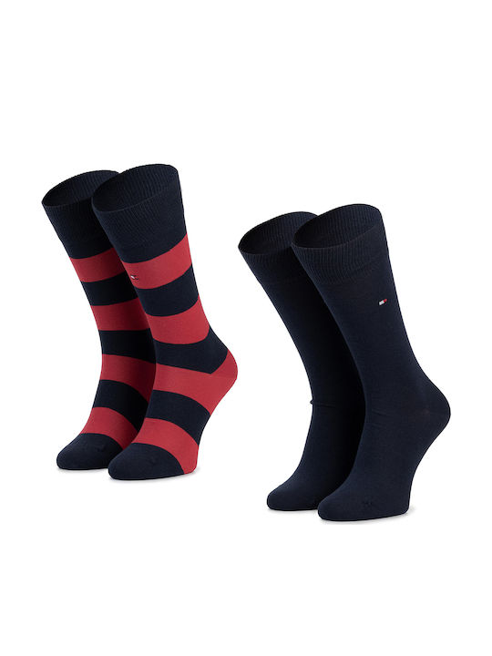 Tommy Hilfiger Ανδρικές Κάλτσες Πολύχρωμες 2Pack