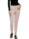 Only Women's Fabric Trousers in Slim Fit Pink