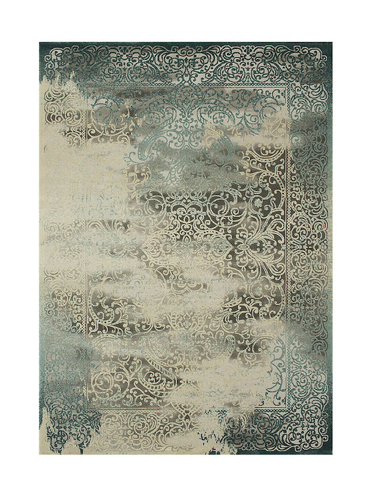 Koulis Carpets 9334A Rug Retro Blue