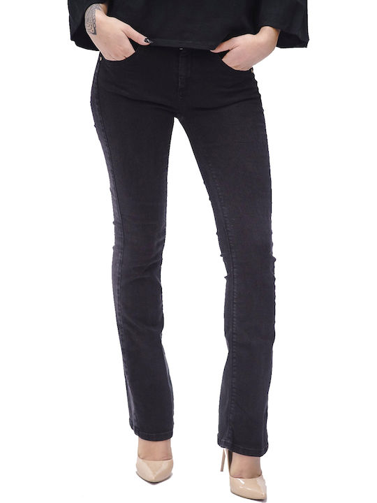 Staff Beatrice Women's Jean Trousers in Bootcut Fit Black