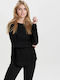 Only Women's Long Sleeve Sweater Black