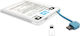 GRAB N GO GNG128 Power Bank 4000mAh με Θύρα USB-A Λευκό