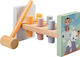 Joueco Hammer Toy The Wildies Family Pound a Peg made of Wood for 12++ Months