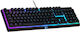 CoolerMaster MK110 Gaming-Tastatur Volle Größe mit RGB-Beleuchtung (Englisch US) Schwarz